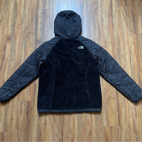 The North Face Perseus Reversible Hooded Fleece Jacket in Black Fits XS-S - Picture 15 of 16